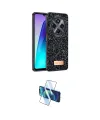 ieg™ Redmi 14C Kılıf Vadi Klasik Serisi - Siyah 3D Antistatik Cam Ekran Koruyucu
