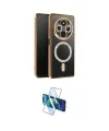 ieg™ Redmi 14C Kılıf Zirve Doku Prime - Siyah 3D Antistatik Cam Ekran Koruyucu