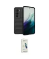 ieg™ Redmi 15 4G Kılıf Atlas Koleksiyonu - Şeffaf Pasifik Cam Ekran Koruyucu