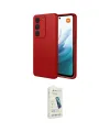 ieg™ Redmi 15 4G Kılıf Kozmos Yansıma Özel Seri - Şeffaf Pasifik Cam Ekran Koruyucu