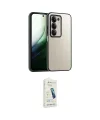 ieg™ Redmi 15 4G Kılıf Vadi Minimal - Şeffaf Pasifik Cam Ekran Koruyucu