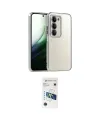 ieg™ Redmi 15 4G Kılıf Vadi Minimal - Siyah 3D Antistatik Cam Ekran Koruyucu