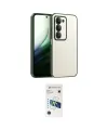 ieg™ Redmi 15 4G Kılıf Vadi Minimal - Siyah 3D Antistatik Cam Ekran Koruyucu