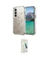 ieg™ Redmi 15 4G Kılıf Yörünge Form - Şeffaf Pasifik Cam Ekran Koruyucu