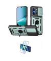 ieg™ Redmi 15C 4G Kılıf Ahenk Klasik - Siyah 3D Antistatik Cam Ekran Koruyucu
