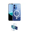 ieg™ Redmi 15C 4G Kılıf Ahenk Minimal Serisi - Siyah 3D Antistatik Cam Ekran Koruyucu