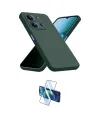 ieg™ Redmi 15C 4G Kılıf Ahenk Serisi - Siyah 3D Antistatik Cam Ekran Koruyucu