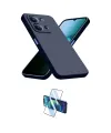 ieg™ Redmi 15C 4G Kılıf Ahenk Serisi - Siyah 3D Antistatik Cam Ekran Koruyucu