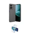 ieg™ Redmi 15C 4G Kılıf Eksen Form Prime - Siyah 3D Antistatik Cam Ekran Koruyucu