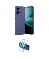 ieg™ Redmi 15C 4G Kılıf Eksen Form Prime - Siyah 3D Antistatik Cam Ekran Koruyucu