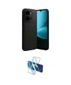 ieg™ Redmi 15C 4G Kılıf Nova Işık - Siyah 3D Antistatik Cam Ekran Koruyucu