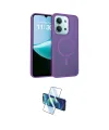 ieg™ Redmi 15C 4G Kılıf Siluet Minimal Prime - Siyah 3D Antistatik Cam Ekran Koruyucu