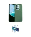 ieg™ Redmi 15C 4G Kılıf Siluet Minimal Prime - Siyah 3D Antistatik Cam Ekran Koruyucu