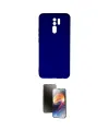 ieg™ Redmi 9 Kılıf Ahenk Serisi - Siyah 3D Antistatik Mat Seramik Nano Ekran Koruyucu