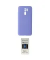 ieg™ Redmi 9 Kılıf Ahenk Serisi - Siyah 5D Hayalet Cam Ekran Koruyucu
