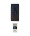 ieg™ Redmi 9 Kılıf Yörünge Çizgi - Siyah 5D Hayalet Cam Ekran Koruyucu