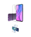 ieg™ Redmi 9 Kılıf Zirve Doku - Siyah 3D Antistatik Seramik Nano Ekran Koruyucu
