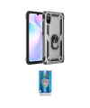 ieg™ Redmi 9A Kılıf Ahenk Klasik Koleksiyonu - Şeffaf Royal Nano Ekran Koruyucu