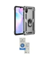 ieg™ Redmi 9A Kılıf Ahenk Klasik Koleksiyonu - Şeffaf Royal Nano Ekran Koruyucu
