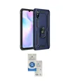 ieg™ Redmi 9A Kılıf Ahenk Klasik Koleksiyonu - Şeffaf Royal Nano Ekran Koruyucu