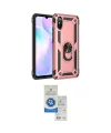 ieg™ Redmi 9A Kılıf Ahenk Klasik Koleksiyonu - Şeffaf Royal Nano Ekran Koruyucu