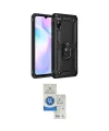 ieg™ Redmi 9A Kılıf Ahenk Klasik Koleksiyonu - Şeffaf Royal Nano Ekran Koruyucu