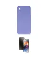 ieg™ Redmi 9A Kılıf Ahenk Serisi - Siyah 3D Antistatik Mat Seramik Nano Ekran Koruyucu