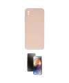 ieg™ Redmi 9A Kılıf Ahenk Serisi - Siyah 3D Antistatik Mat Seramik Nano Ekran Koruyucu