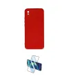 ieg™ Redmi 9A Kılıf Ahenk Serisi - Siyah 3D Antistatik Seramik Nano Ekran Koruyucu