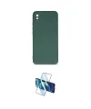 ieg™ Redmi 9A Kılıf Ahenk Serisi - Siyah 3D Antistatik Seramik Nano Ekran Koruyucu