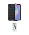 ieg™ Redmi 9A Kılıf Atlas Koleksiyonu - Şeffaf Pasifik Cam Ekran Koruyucu