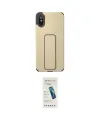ieg™ Redmi 9A Kılıf Çekirdek Yansıma - Şeffaf Pasifik Cam Ekran Koruyucu