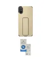ieg™ Redmi 9A Kılıf Çekirdek Yansıma - Şeffaf Royal Nano Ekran Koruyucu