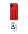 ieg™ Redmi 9A Kılıf Çekirdek Yansıma - Şeffaf Royal Nano Ekran Koruyucu