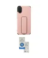 ieg™ Redmi 9A Kılıf Çekirdek Yansıma - Şeffaf Royal Nano Ekran Koruyucu