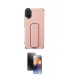 ieg™ Redmi 9A Kılıf Çekirdek Yansıma - Siyah 3D Antistatik Mat Seramik Nano Ekran Koruyucu