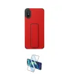 ieg™ Redmi 9A Kılıf Çekirdek Yansıma - Siyah 3D Antistatik Seramik Nano Ekran Koruyucu