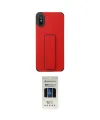 ieg™ Redmi 9A Kılıf Çekirdek Yansıma - Siyah 5D Hayalet Cam Ekran Koruyucu