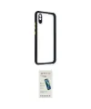 ieg™ Redmi 9A Kılıf Nova Asil Özel Seri - Şeffaf Pasifik Cam Ekran Koruyucu
