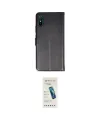ieg™ Redmi 9A Kılıf Siluet Işık Serisi - Şeffaf Pasifik Cam Ekran Koruyucu