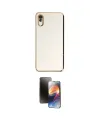 ieg™ Redmi 9A Kılıf Yankı Serisi - Siyah 3D Antistatik Mat Seramik Nano Ekran Koruyucu