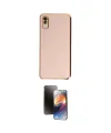 ieg™ Redmi 9A Kılıf Yankı Serisi - Siyah 3D Antistatik Mat Seramik Nano Ekran Koruyucu