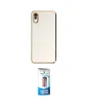 ieg™ Redmi 9A Kılıf Yankı Serisi - Siyah 5D Eko Cam Ekran Koruyucu