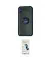 ieg™ Redmi 9A Kılıf Yörünge Çizgi - Şeffaf Pasifik Cam Ekran Koruyucu