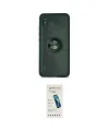 ieg™ Redmi 9A Kılıf Yörünge Çizgi - Şeffaf Pasifik Cam Ekran Koruyucu