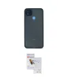 ieg™ Redmi 9C Kılıf Ahenk Çizgi Serisi - Siyah Seramik Nano Ekran Koruyucu