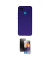 ieg™ Redmi 9C Kılıf Ahenk Serisi - Siyah 3D Antistatik Mat Seramik Nano Ekran Koruyucu