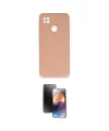 ieg™ Redmi 9C Kılıf Ahenk Serisi - Siyah 3D Antistatik Mat Seramik Nano Ekran Koruyucu