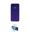 ieg™ Redmi 9C Kılıf Ahenk Serisi - Siyah 3D Antistatik Seramik Nano Ekran Koruyucu