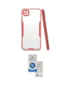 ieg™ Redmi 9C Kılıf Atlas Asil Serisi - Şeffaf Royal Nano Ekran Koruyucu